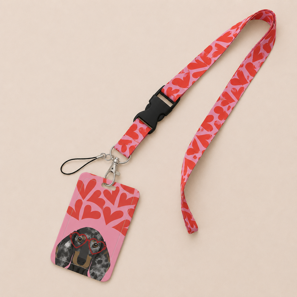 Paws & Hearts Teacher Lanyard