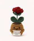 Forever Bloom Crochet Rose