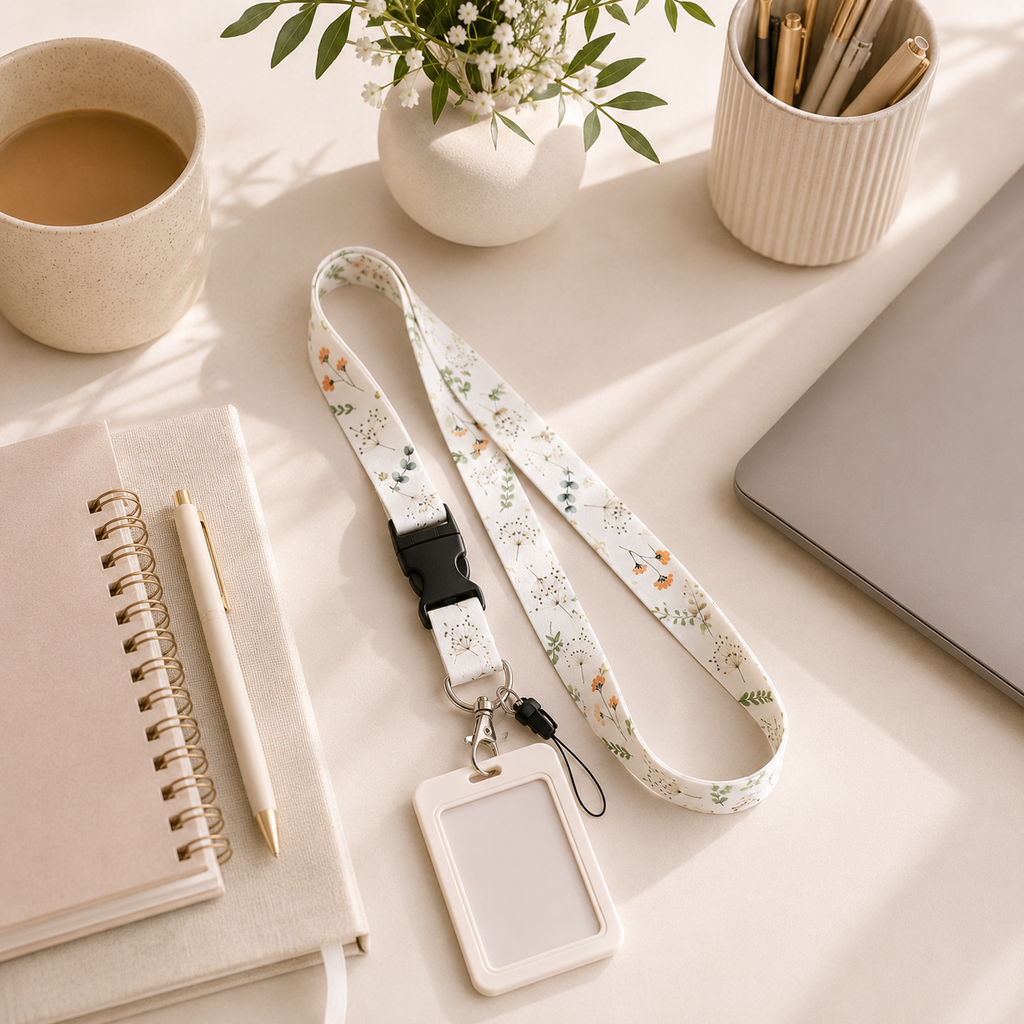 Wildflower Garden Lanyard