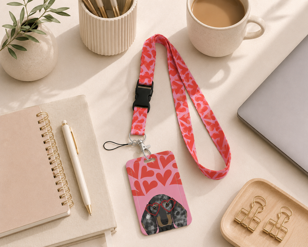 Paws & Hearts Teacher Lanyard