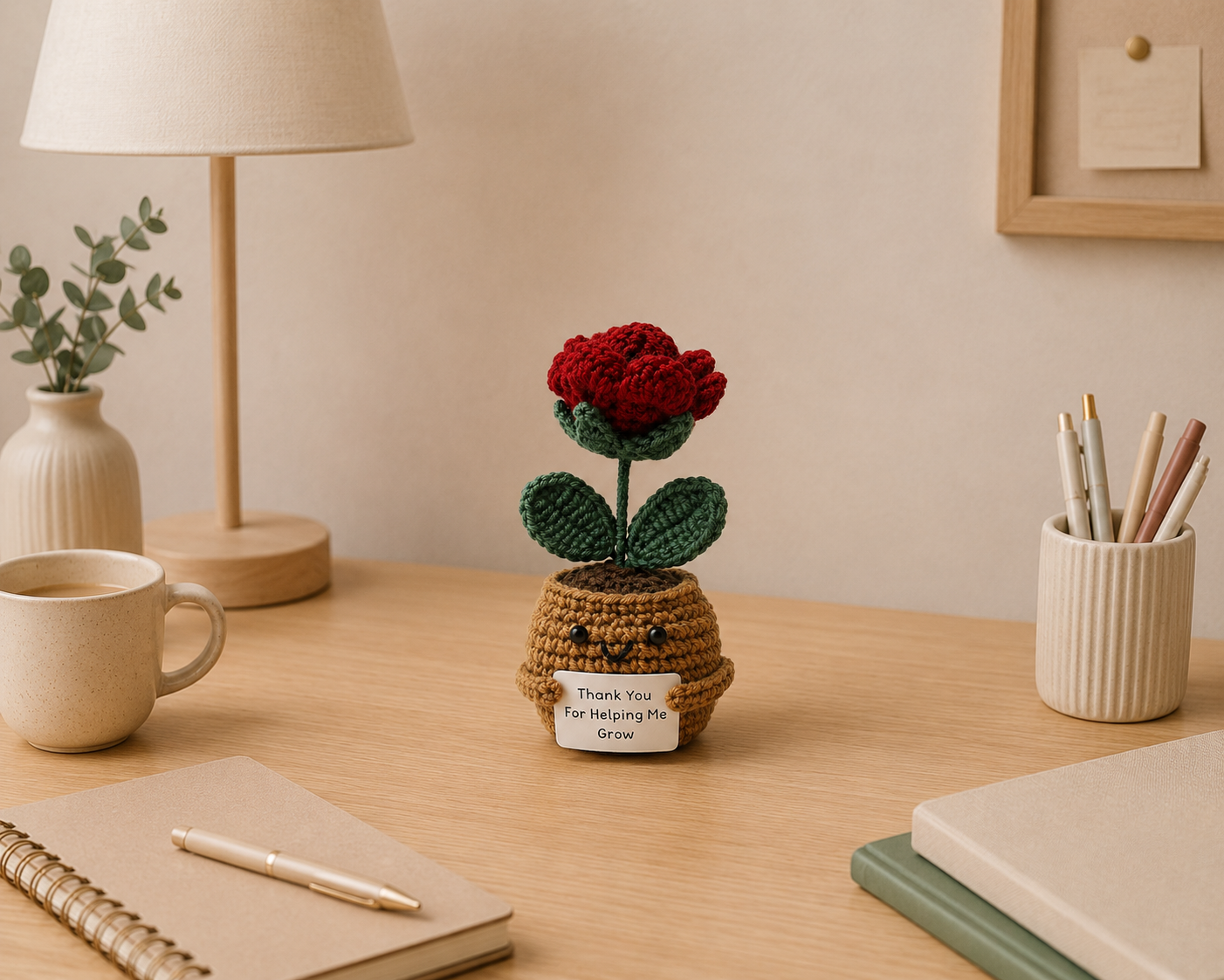 Forever Bloom Crochet Rose