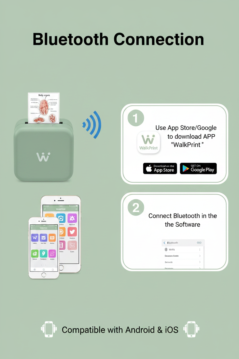 Bluetooth Connection Graphic - Full